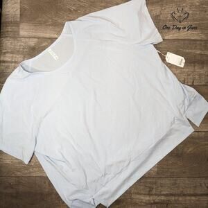 Stylus Plus Size Crew Neck Short Sleeve Top Size 3X